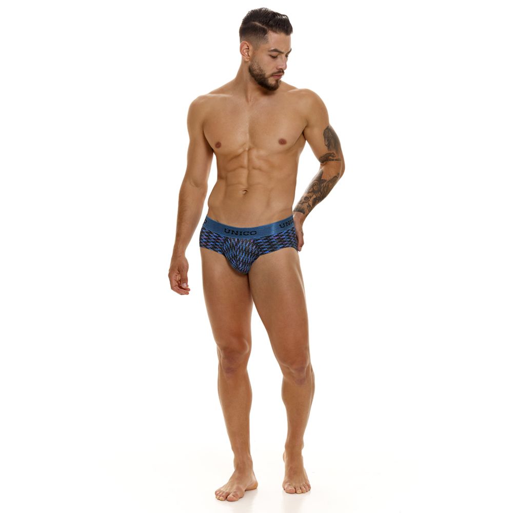 Unico 23080101121 Filamento Briefs Blue