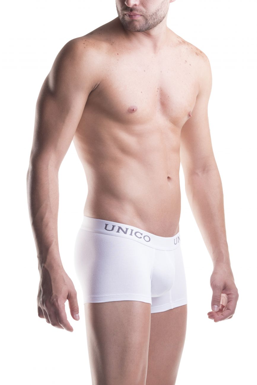 Unico 9610080100 Boxer Briefs Cristalino White