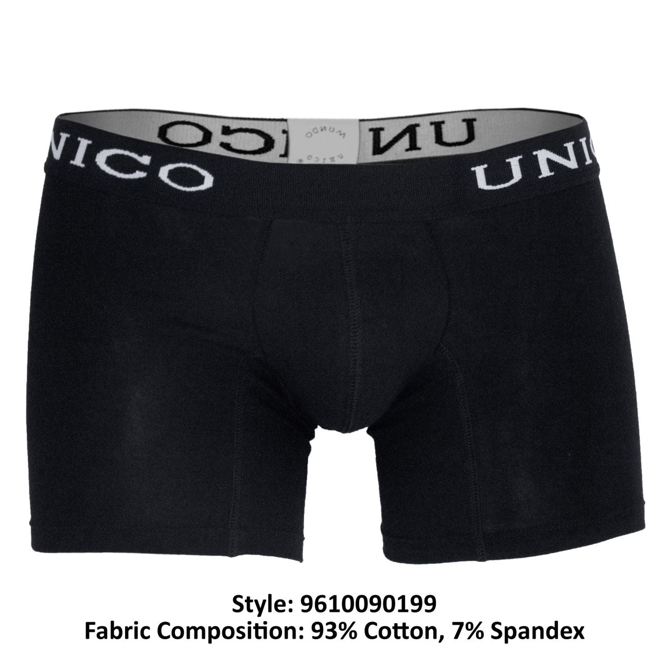 Unico 9610090199 Boxer Briefs Intenso Black