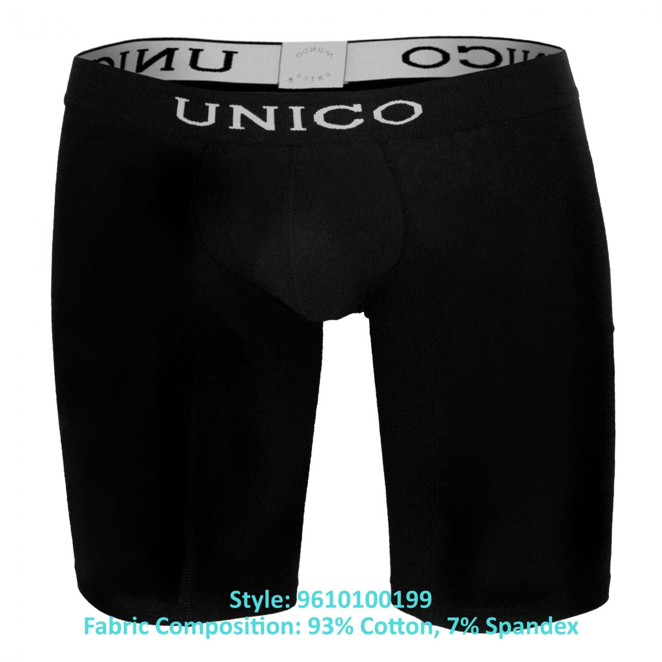 Unico 9610100199 Boxer Briefs Intenso Black