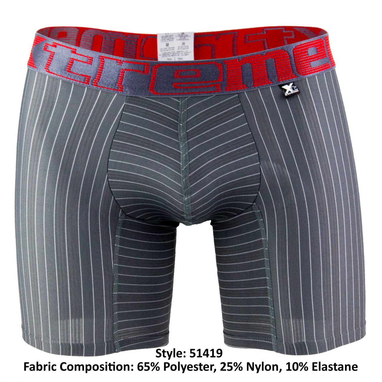 Xtremen 51419 Boxer Briefs Microfiber Stripes