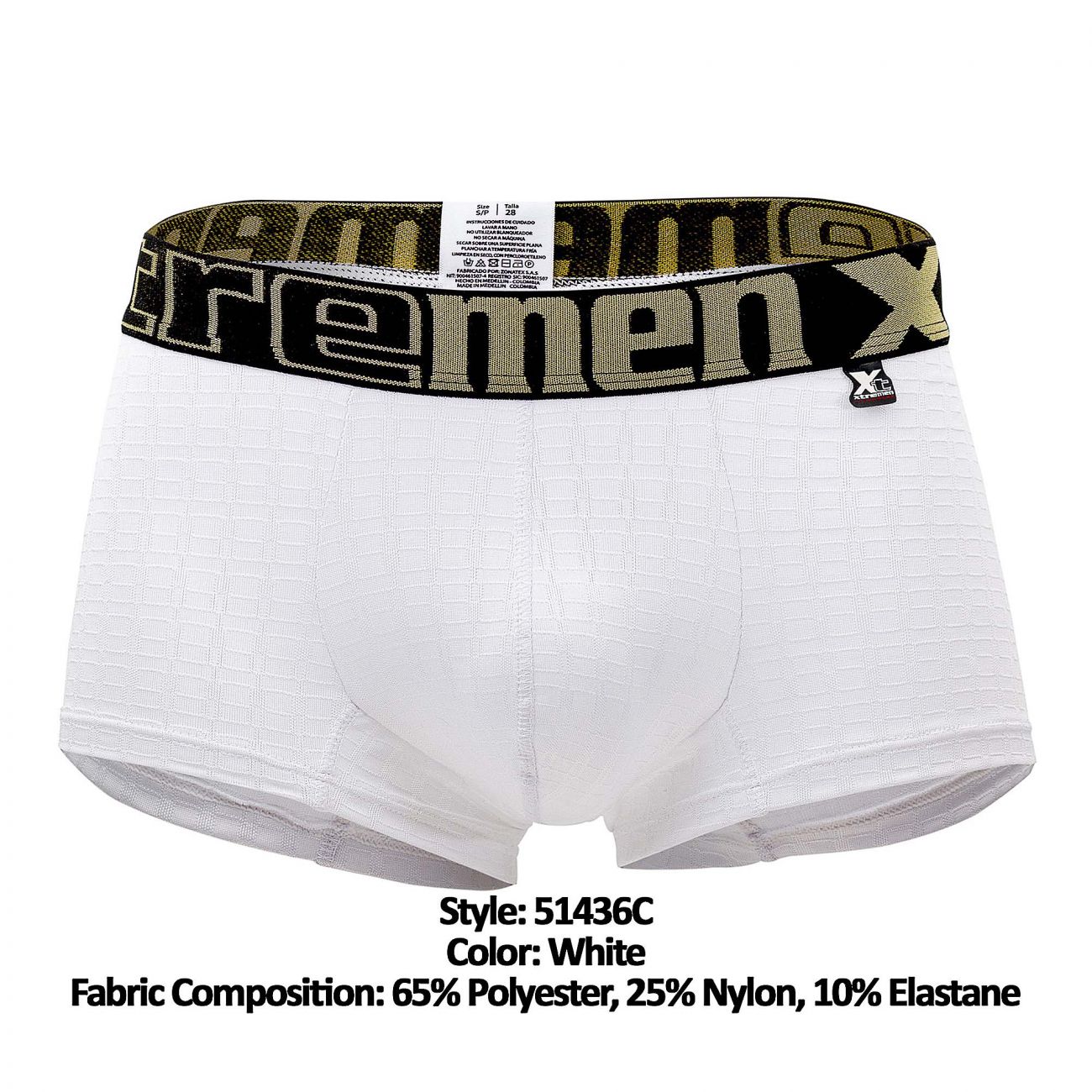 Xtremen 51436C Geometric Jacquard Trunk