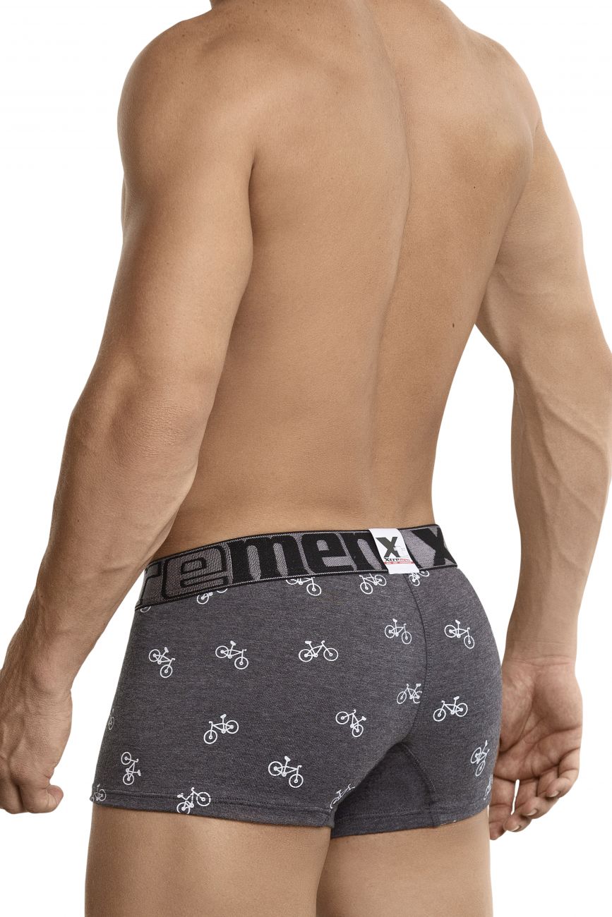 Xtremen 51437C Cycling Print Boxer Briefs