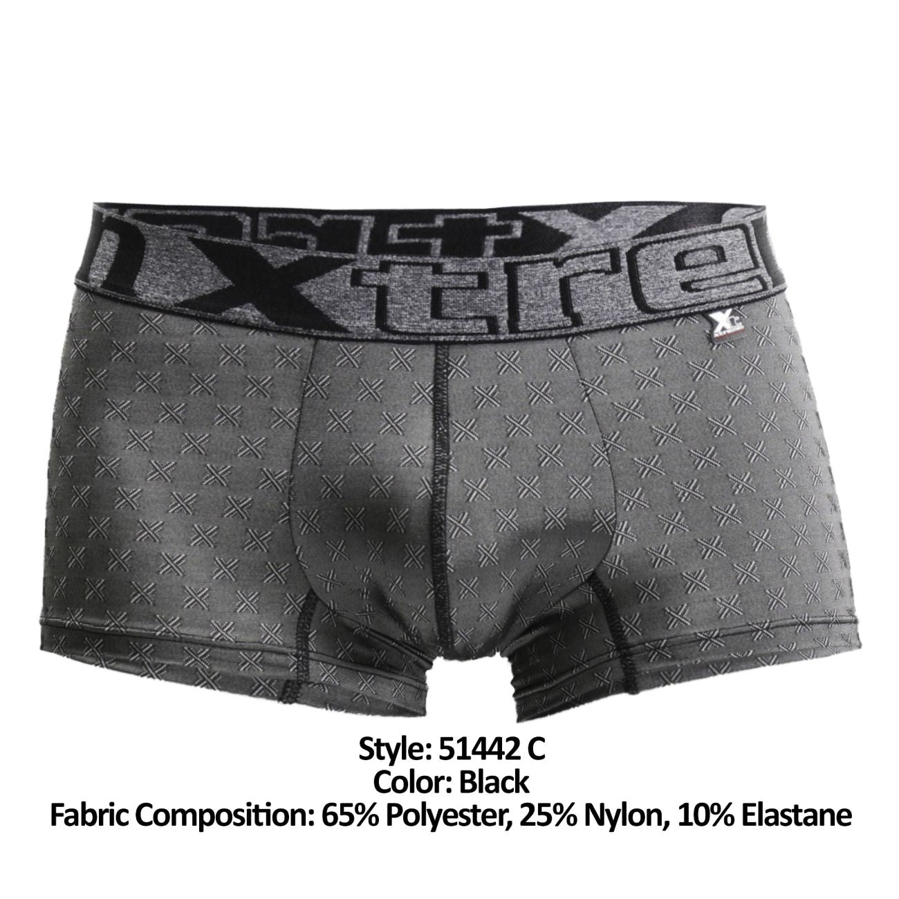 Xtremen 51442C Jacquard -X- Boxer Briefs