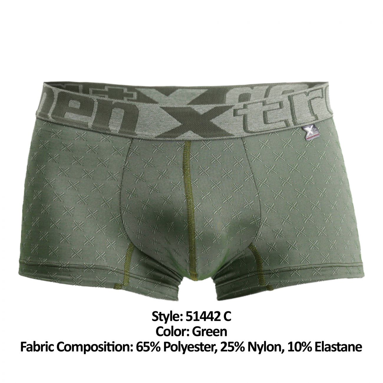 Xtremen 51442C Jacquard -X- Boxer Briefs