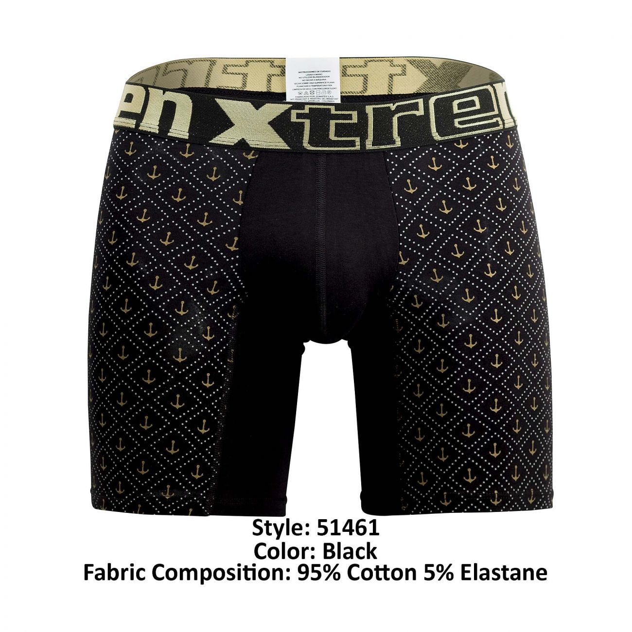 Xtremen 51461 Cotton Boxer Briefs
