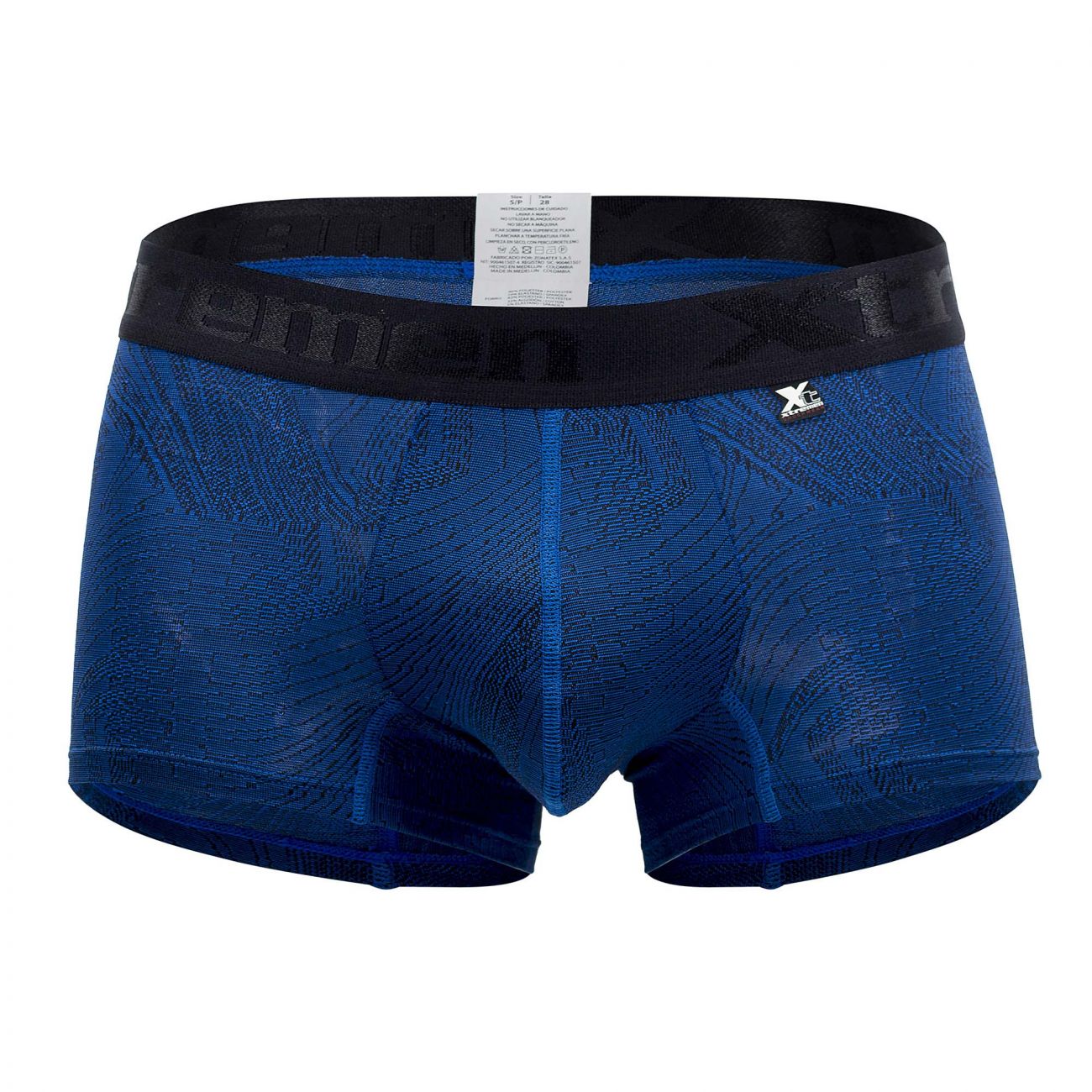 Xtremen 51477C Microfiber Jacquard Trunks Blue