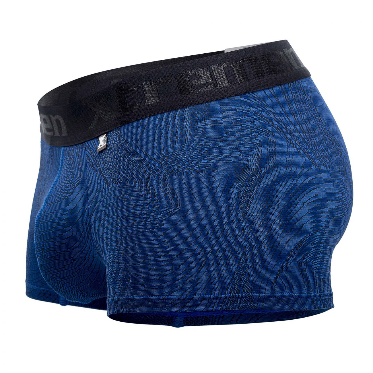 Xtremen 51477C Microfiber Jacquard Trunks Blue