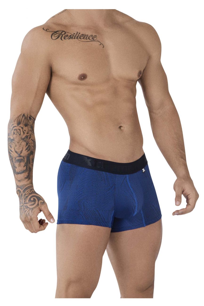 Xtremen 51477C Microfiber Jacquard Trunks Blue