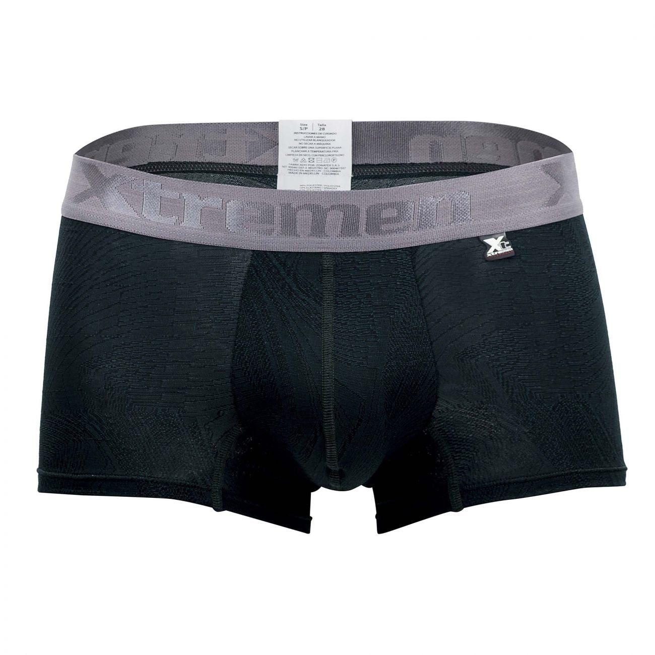 Xtremen 51477C Microfiber Jacquard Trunks Green