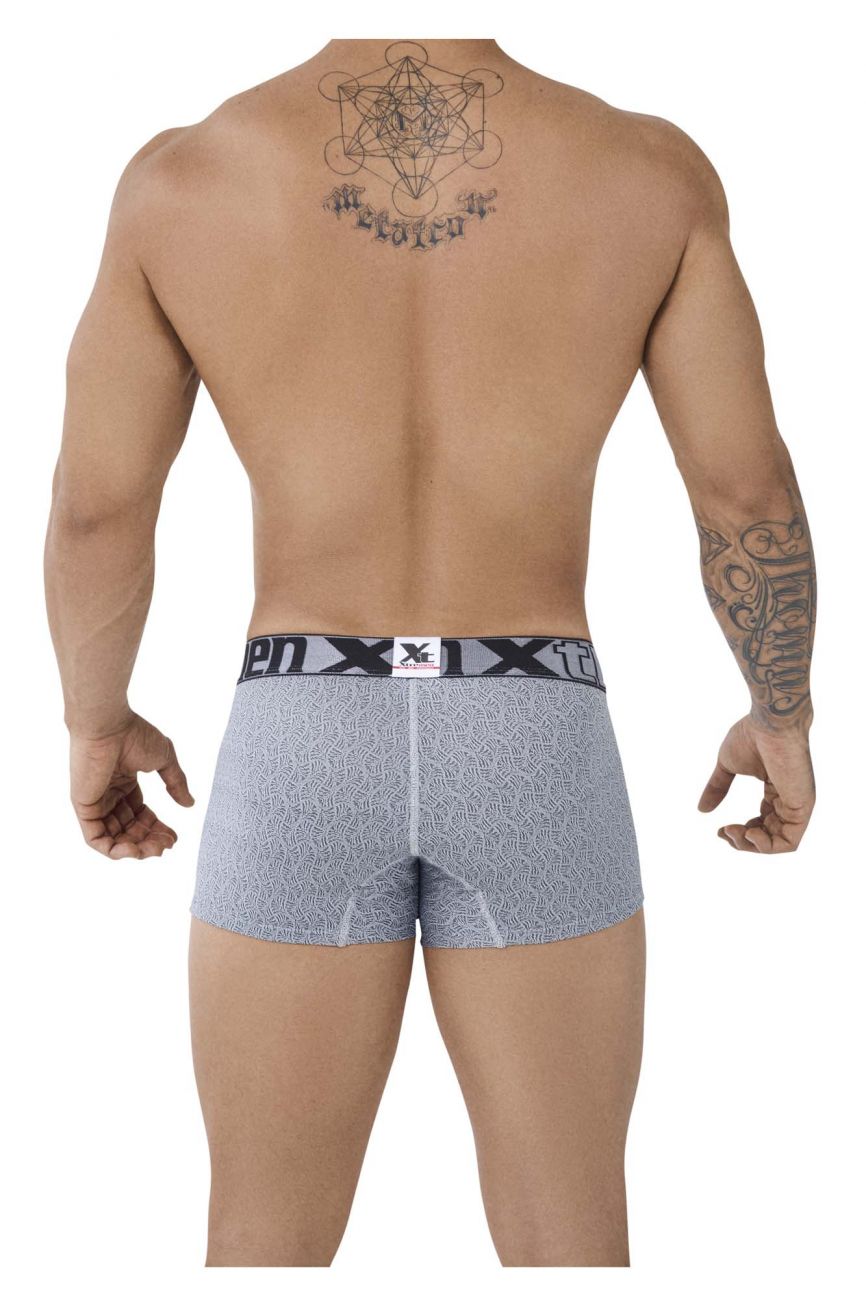 Xtremen 51478C Microfiber Jacquard Trunks Grey