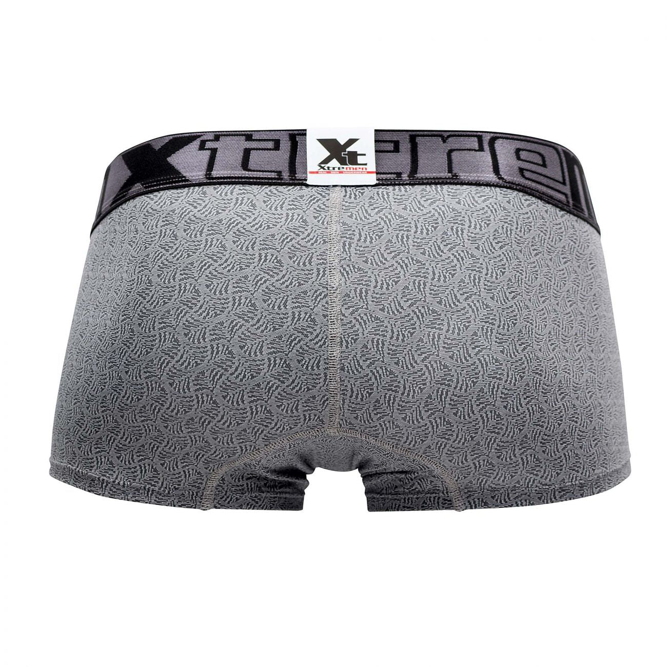 Xtremen 51478C Microfiber Jacquard Trunks Grey