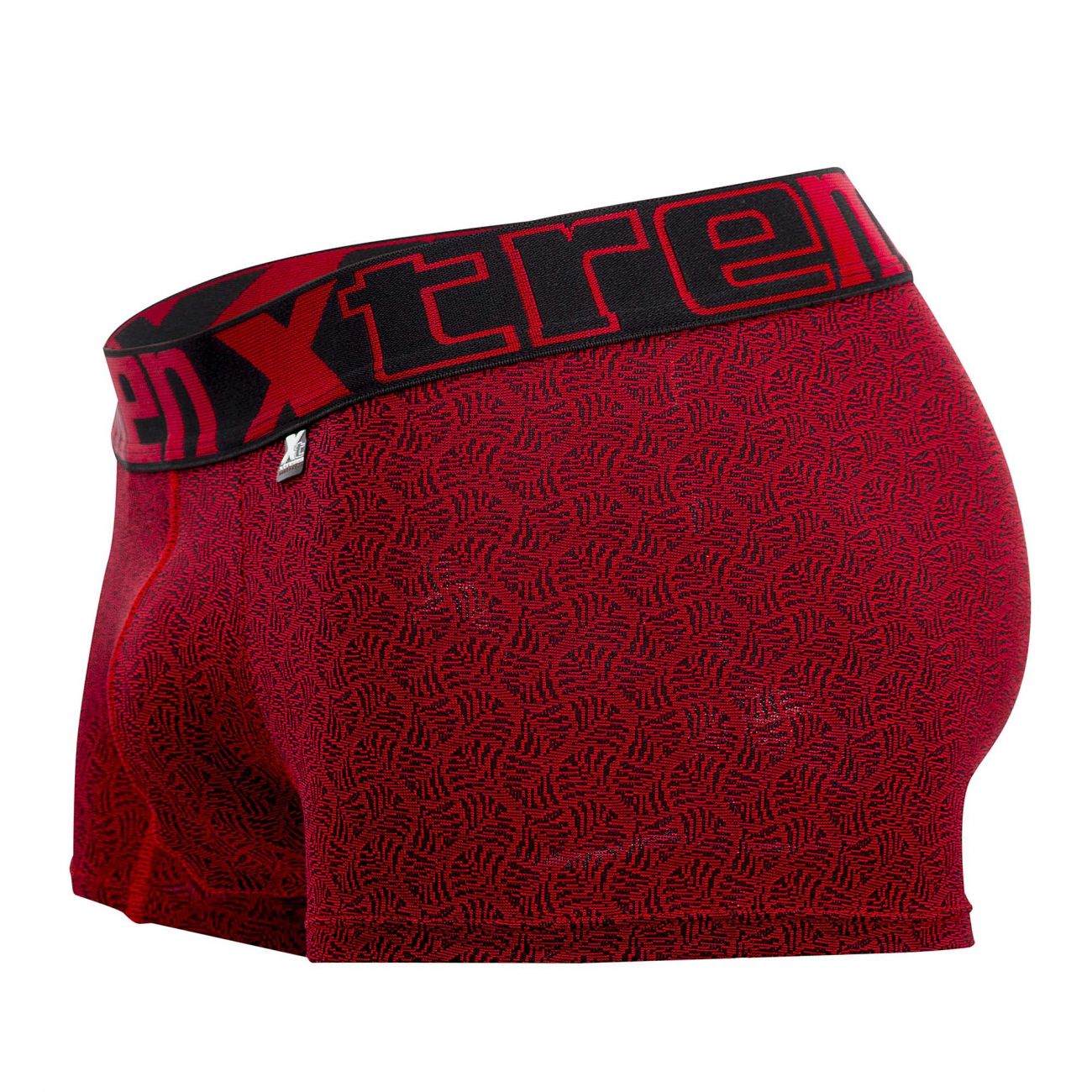 Xtremen 51478C Microfiber Jacquard Trunks Red