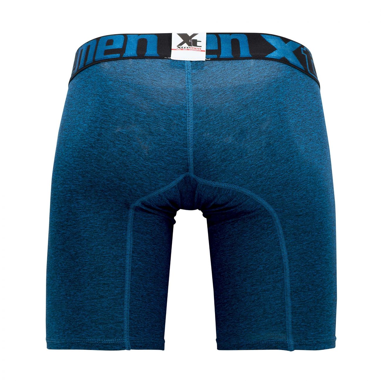 Xtremen 51485 Microfiber Athletic Boxer Briefs Blue