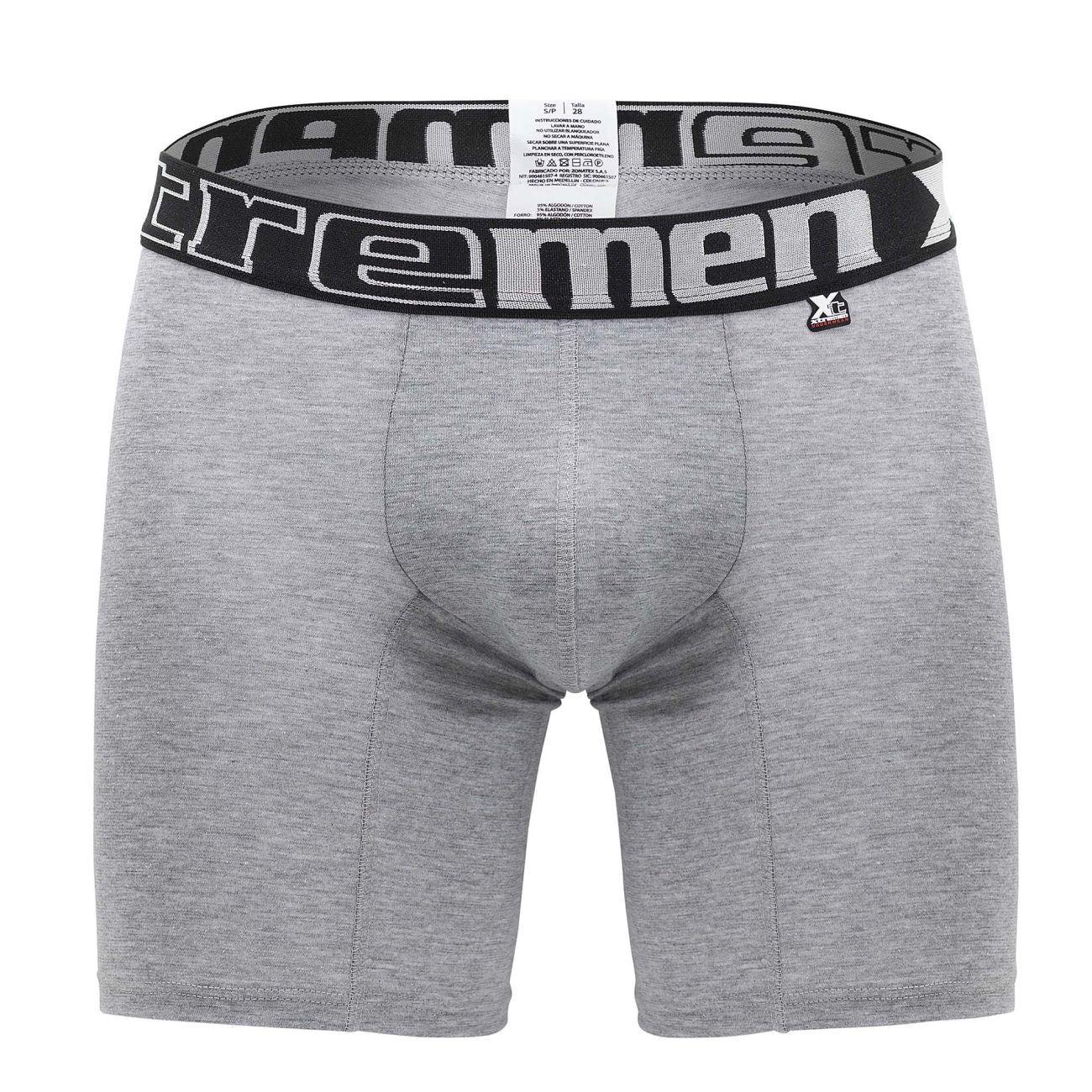 Xtremen 70001 Essential Boxer Jasper Gray Plus Sizes