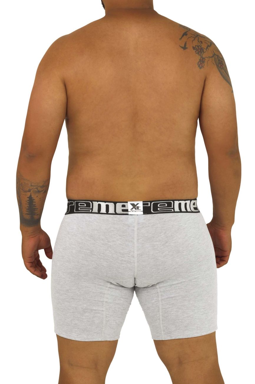 Xtremen 70001 Essential Boxer Jasper Gray Plus Sizes