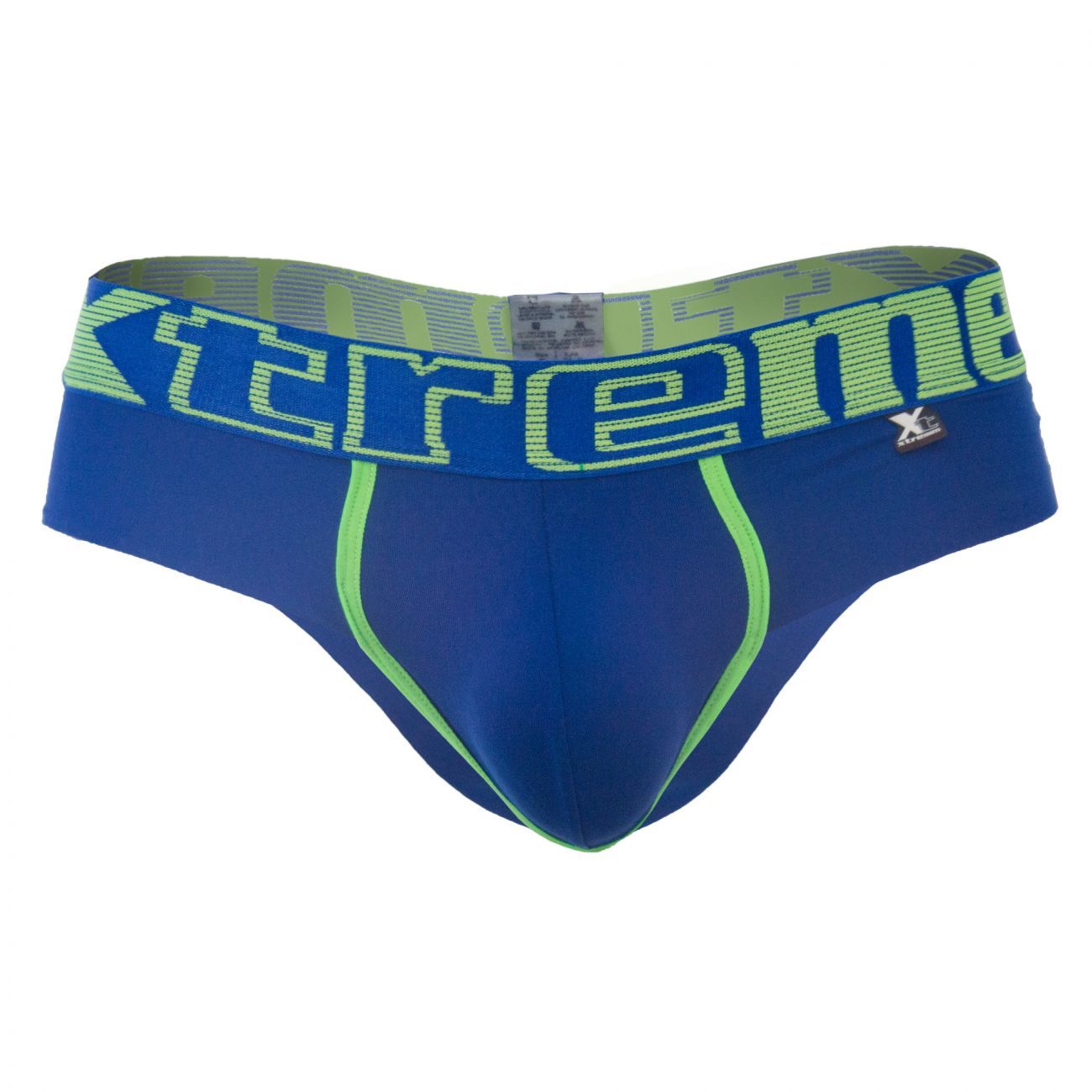 Xtremen 91011-3 3PK Briefs Blue-Red-Gray