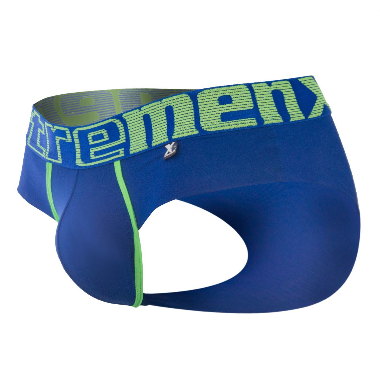 Xtremen 91011-3 3PK Briefs Blue-Red-Gray