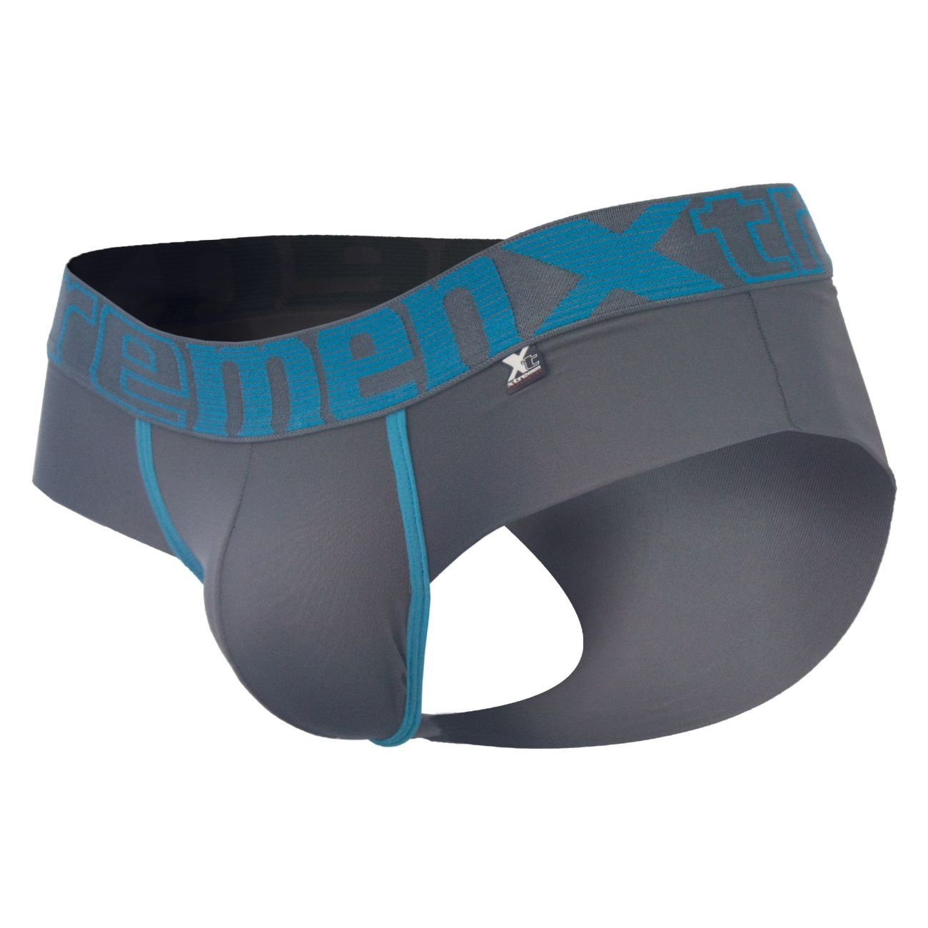 Xtremen 91011-3 3PK Briefs Blue-Red-Gray