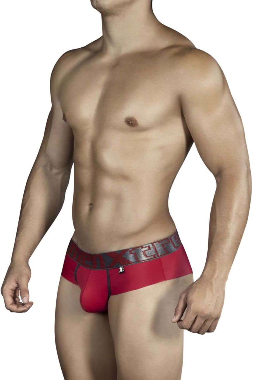 Xtremen 91011-3 3PK Briefs Blue-Red-Gray