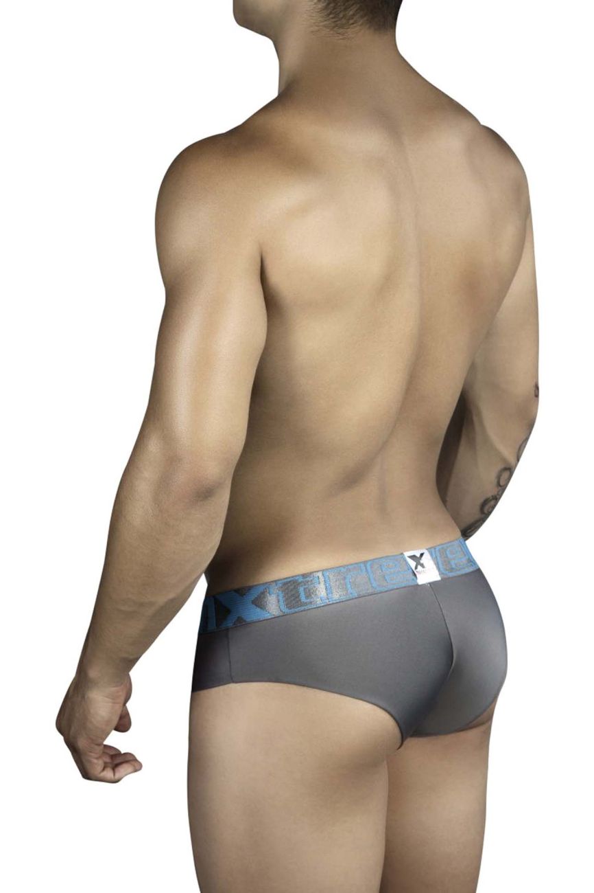 Xtremen 91011-3 3PK Briefs Blue-Red-Gray