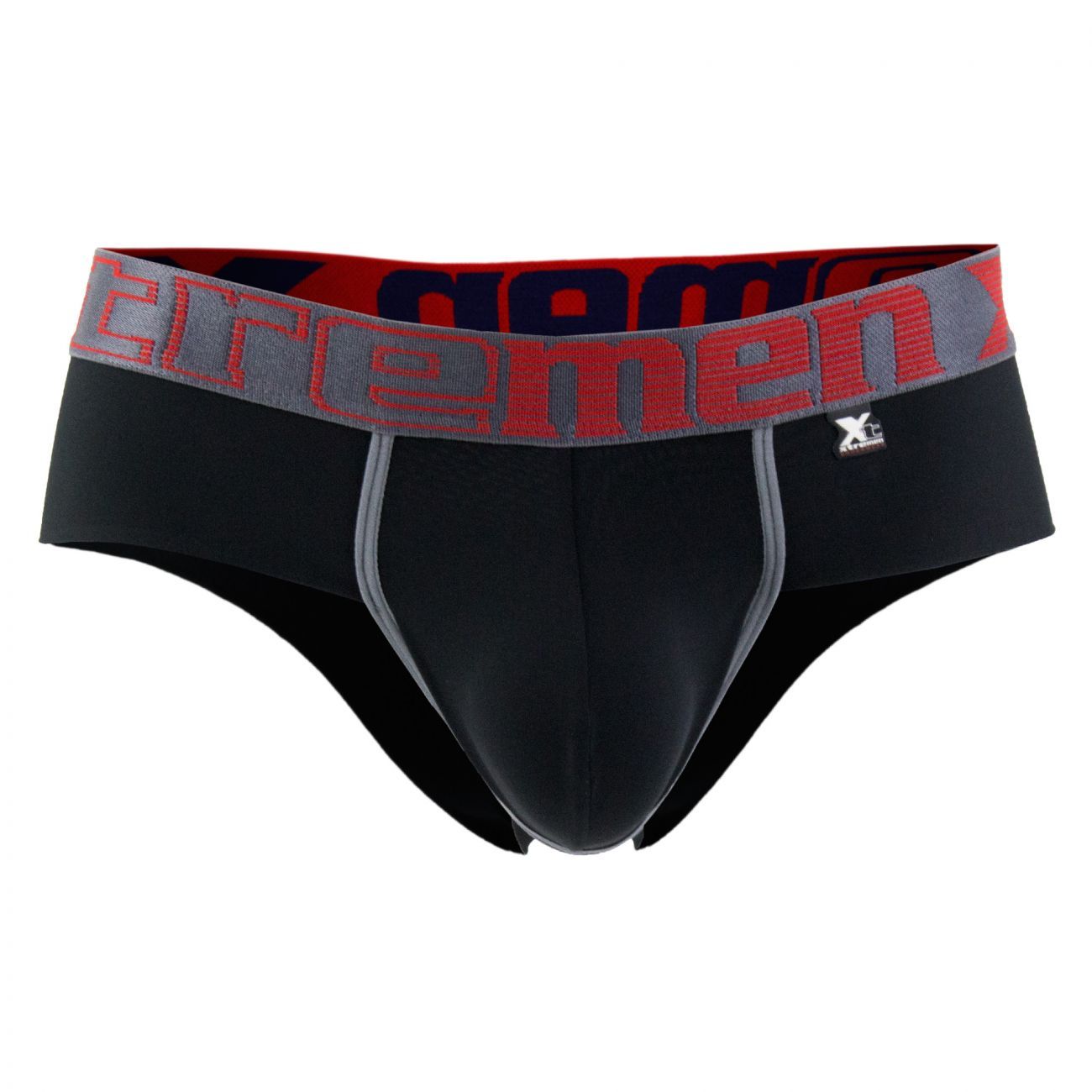 Xtremen 91020-3 3PK Briefs Coral-Black-Coral