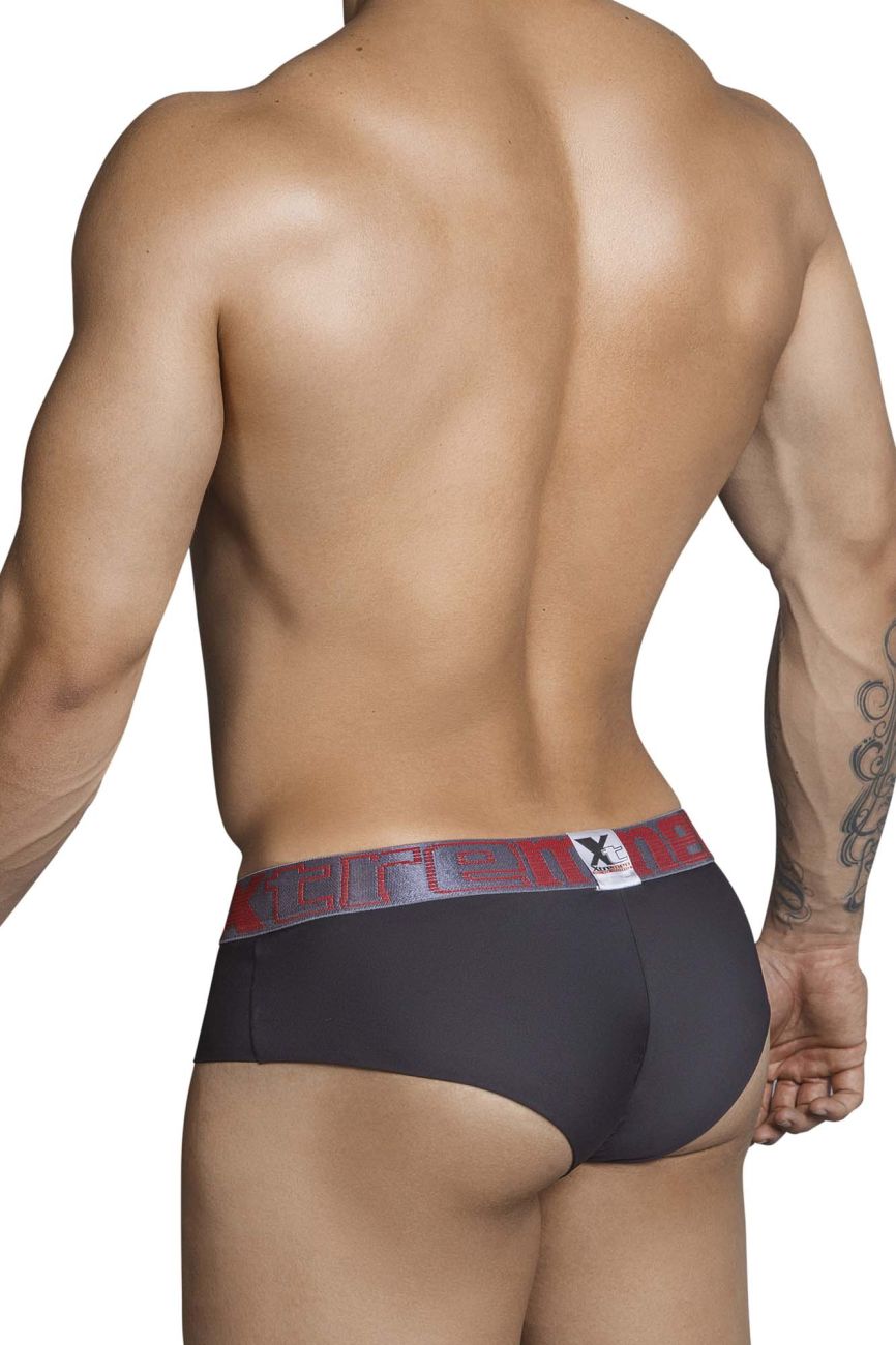 Xtremen 91020-3 3PK Briefs Coral-Black-Coral