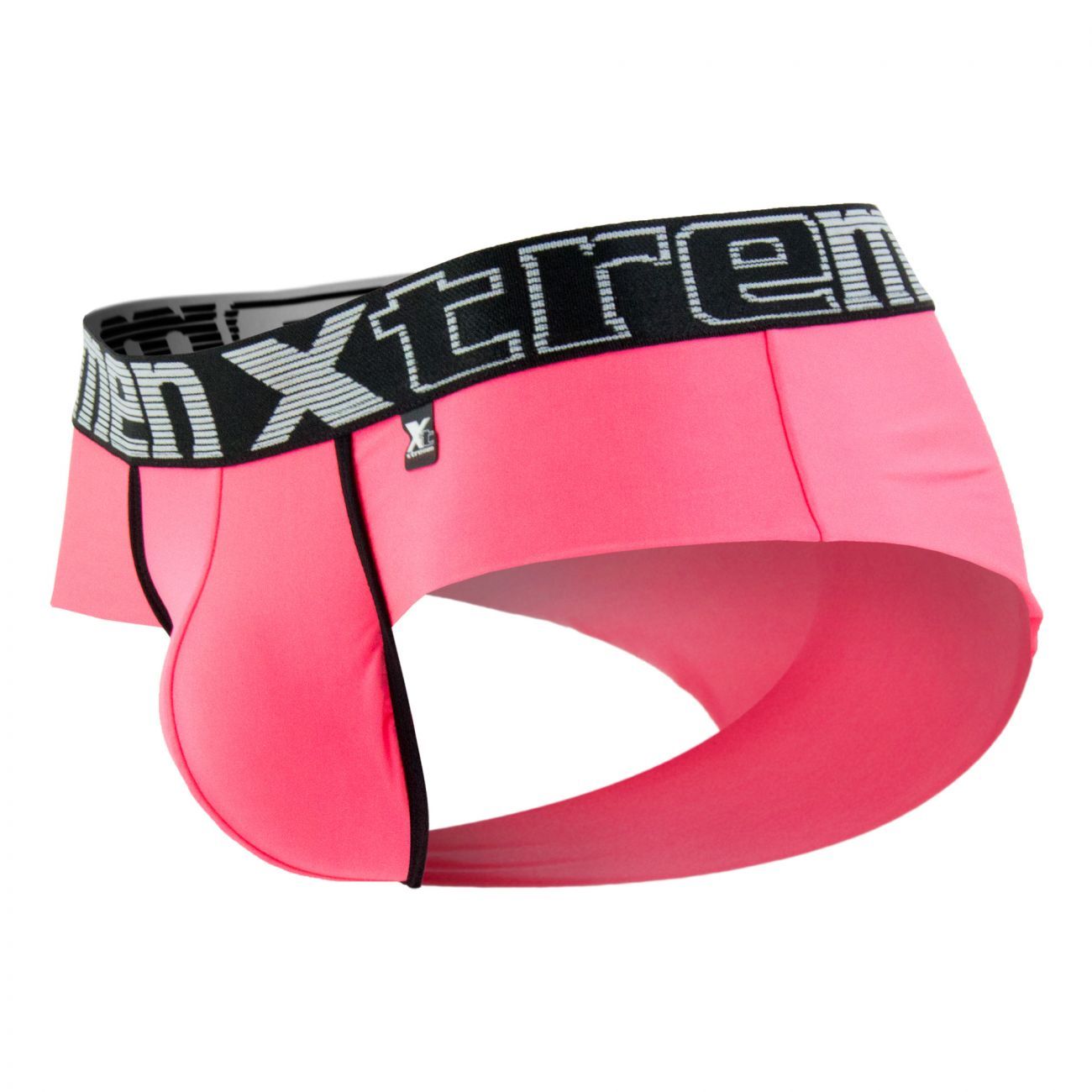 Xtremen 91020-3 3PK Briefs Coral-Black-Coral