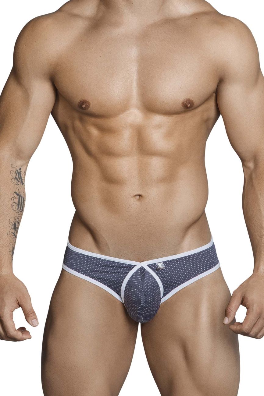 Xtremen 91021-3 3PK Briefs Black-Gray-Blue