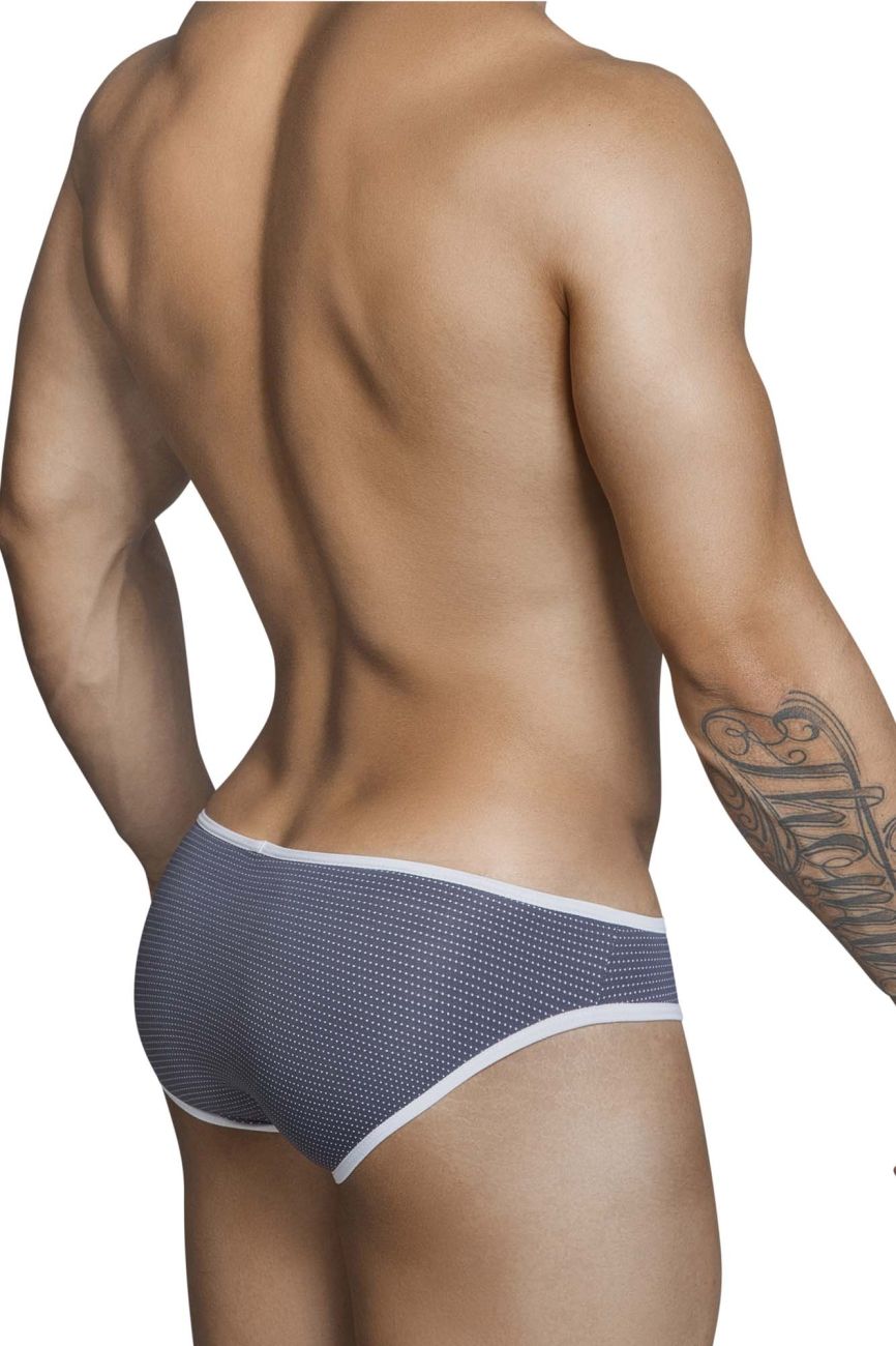 Xtremen 91021-3 3PK Briefs Black-Gray-Blue