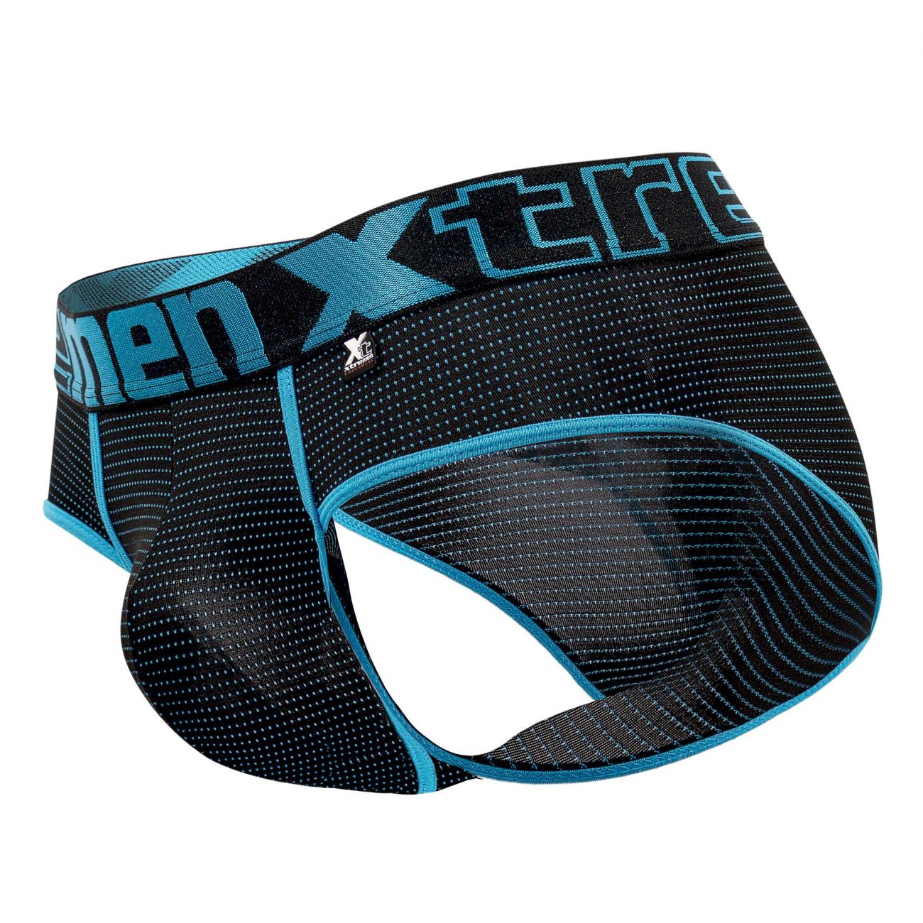 Xtremen 91062 Athletic Piping Briefs Black