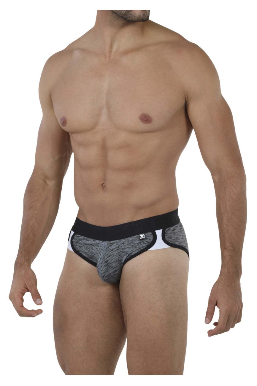 Xtremen 91071 Microfiber Sports Briefs Black