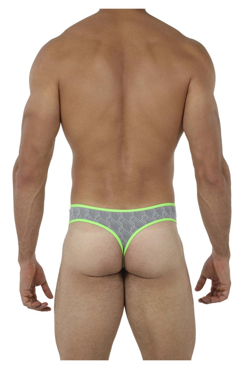 Xtremen 91077 Microfiber Jacquard Thongs Gray