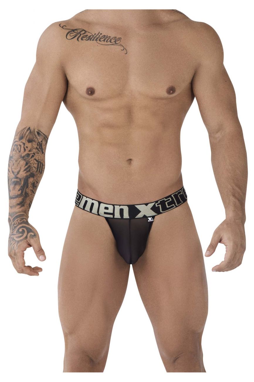 Xtremen 91082 Microfiber Pride Bikini Black