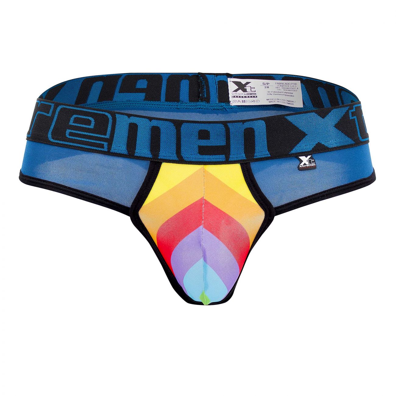 Xtremen 91086 Microfiber Pride Thongs Petrol