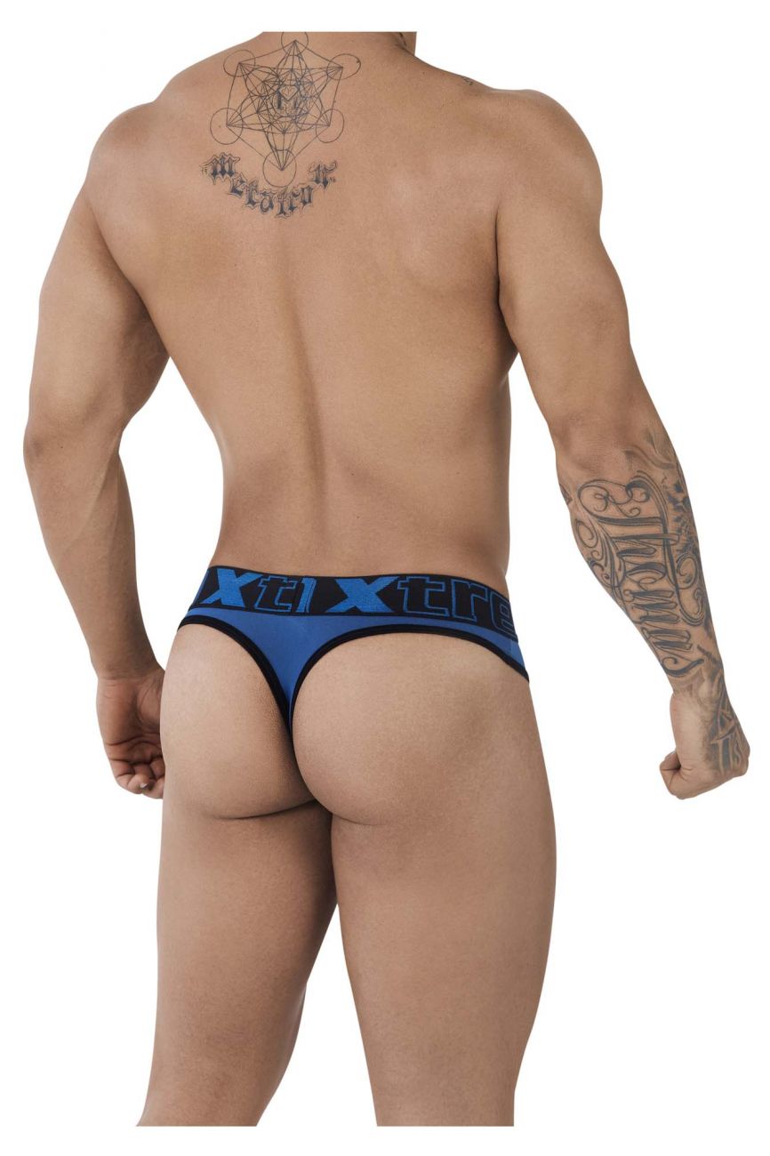 Xtremen 91086 Microfiber Pride Thongs Petrol