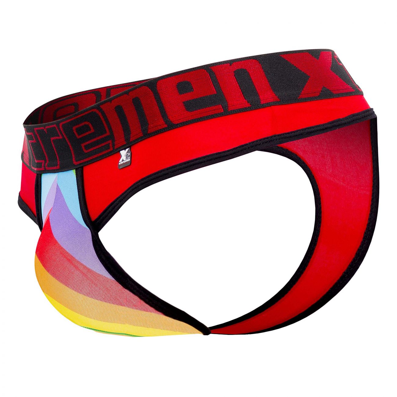 Xtremen 91086 Microfiber Pride Thongs Red