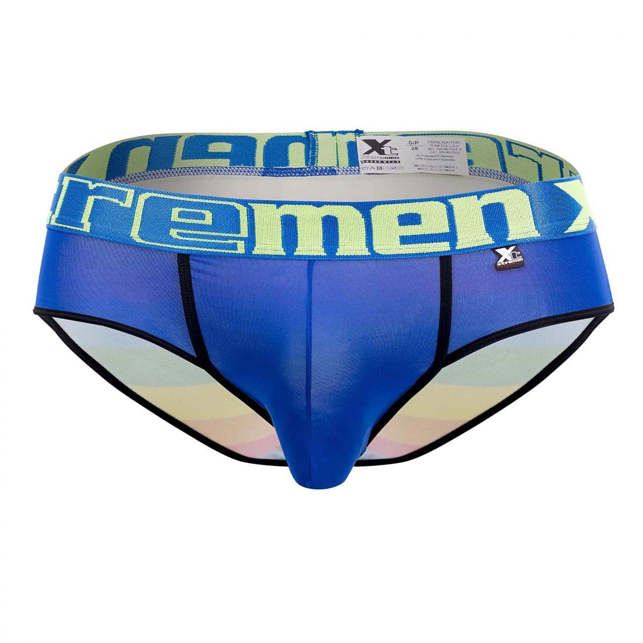 Xtremen 91088  Microfiber Pride Briefs Turquoise