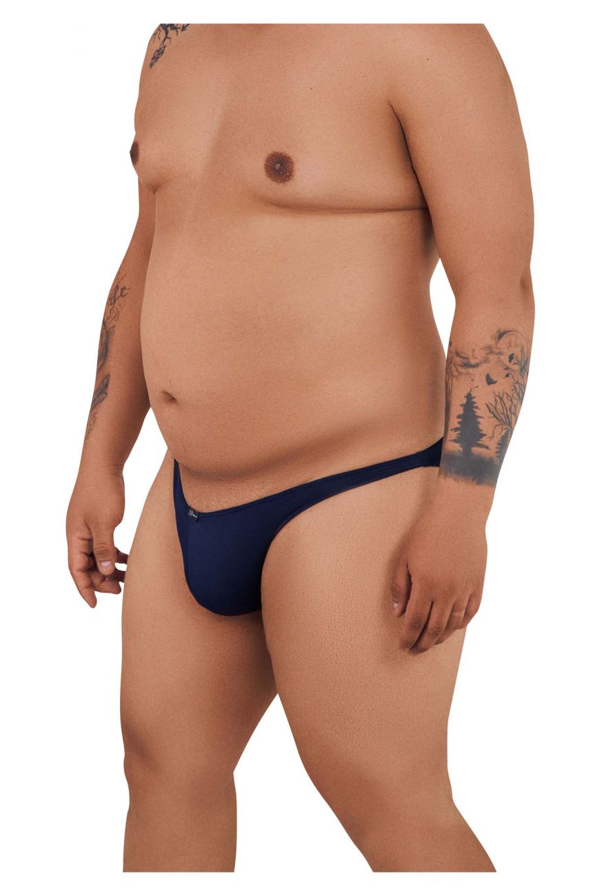 Xtremen 91093X Microfiber Bikini Dark Blue Plus Sizes