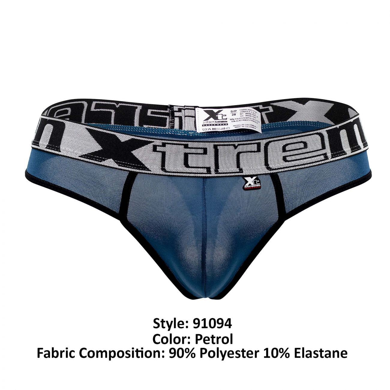 Xtremen 91094 Microfiber Thongs Petrol