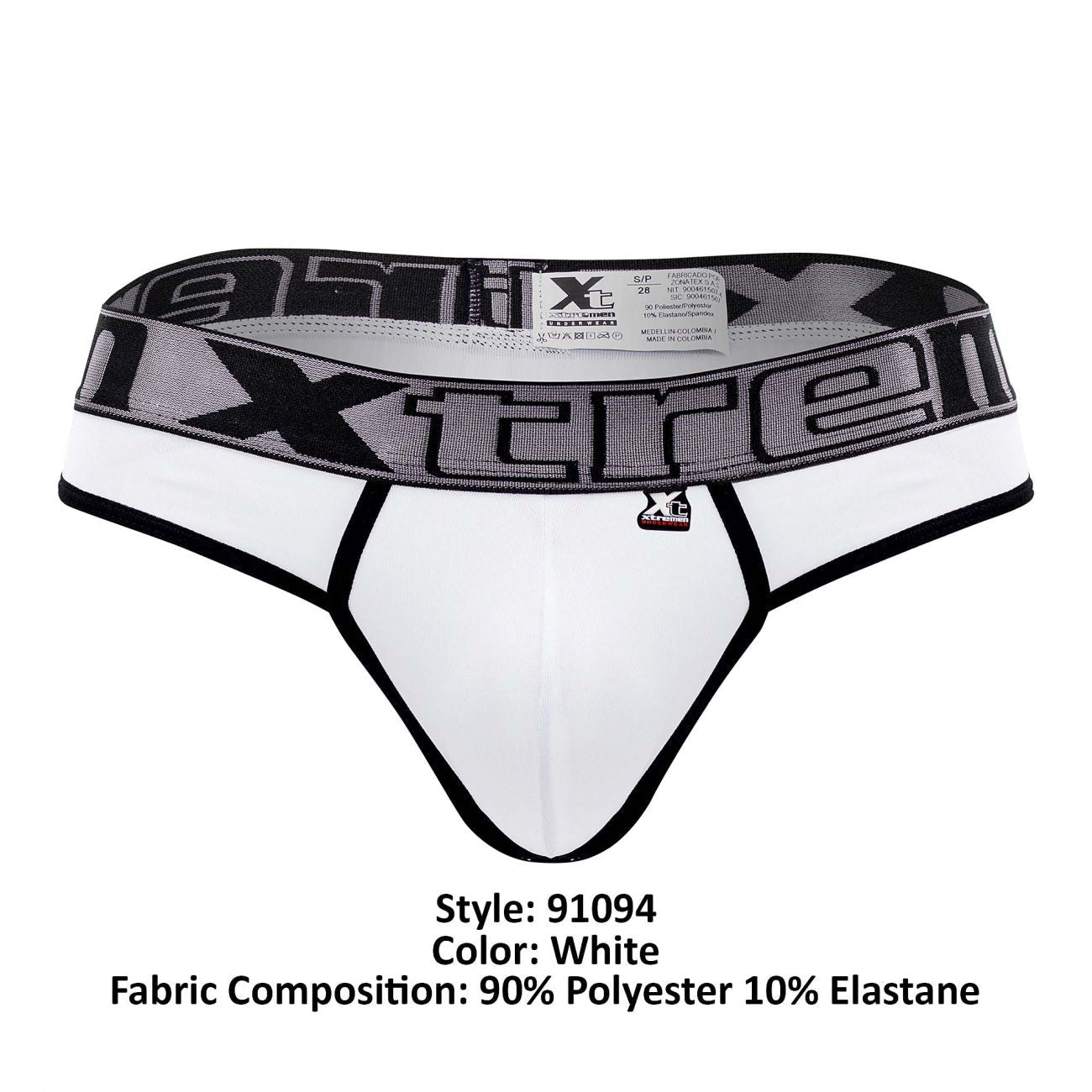 Xtremen 91094 Microfiber Thongs White