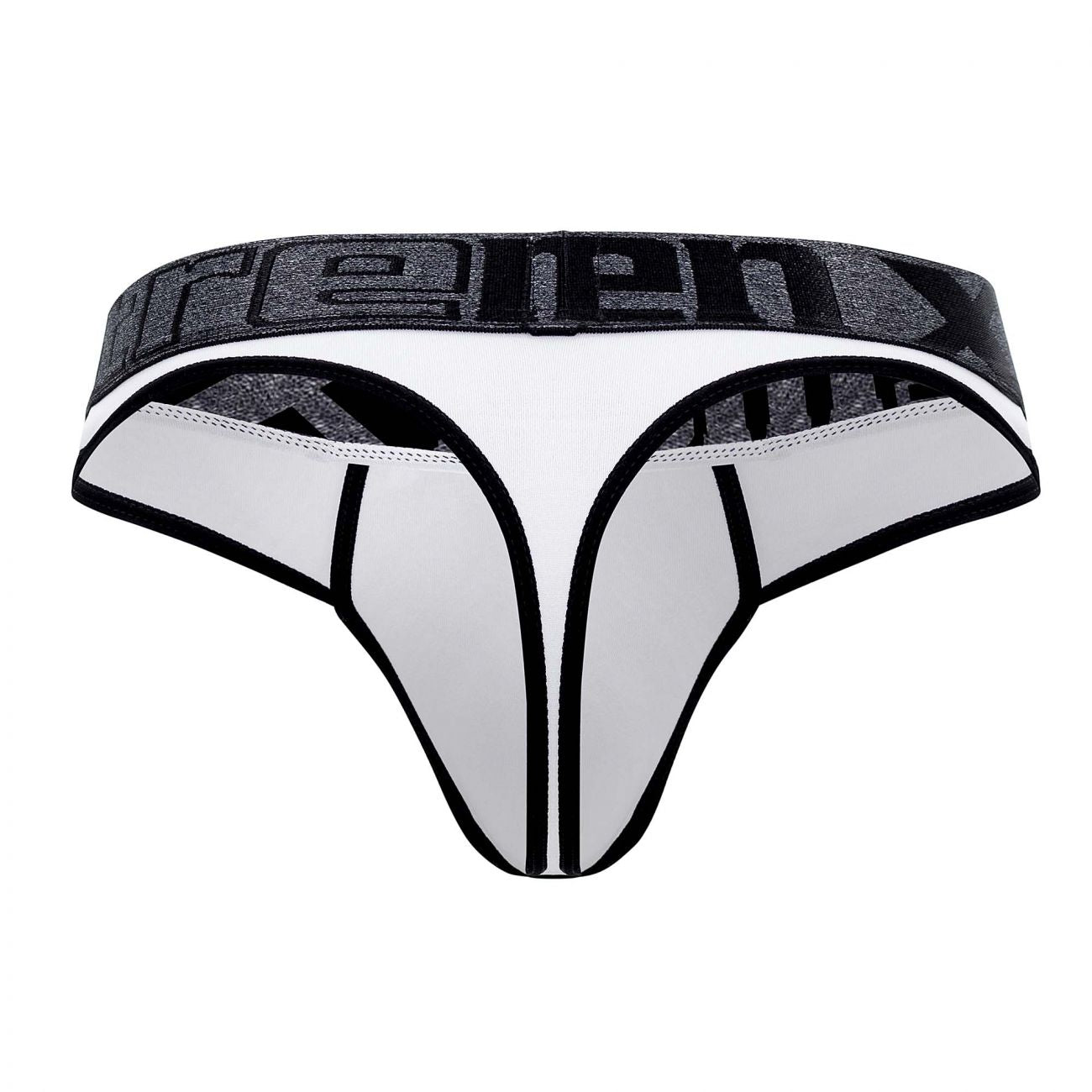 Xtremen 91101X Microfiber Thongs White Plus Sizes