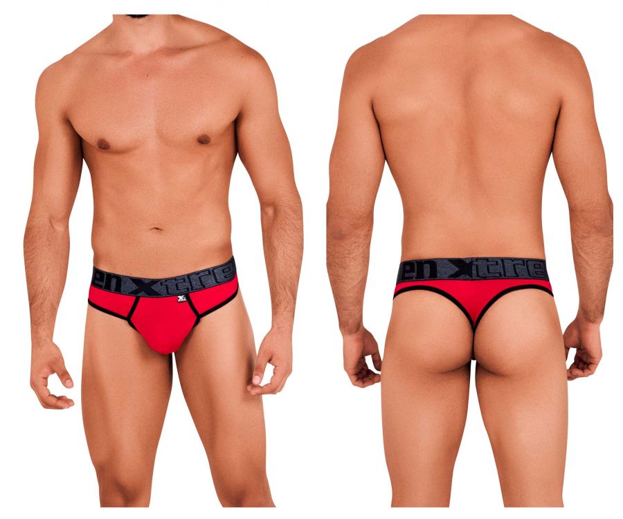 Xtremen 91101 Microfiber Thongs Red