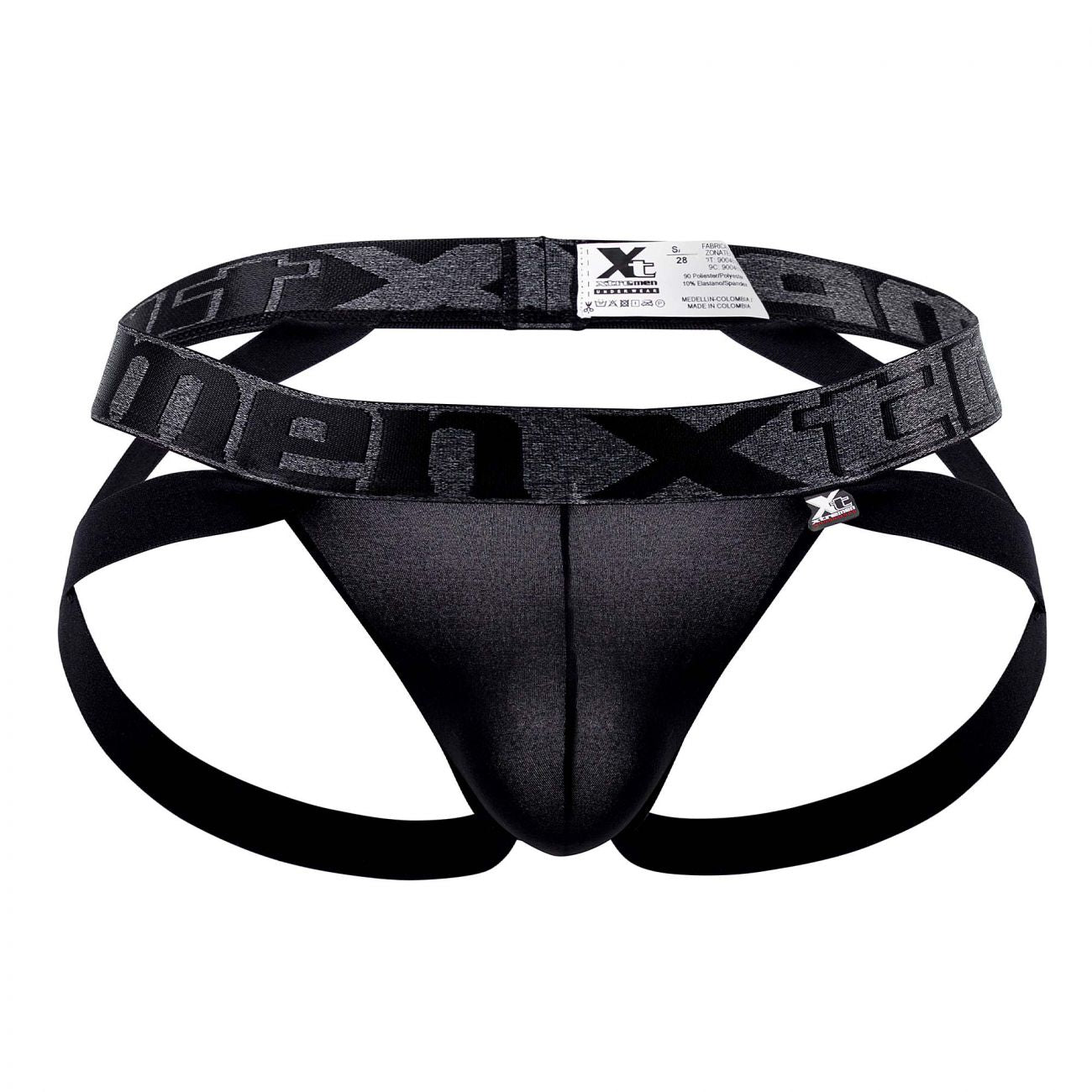 Xtremen 91102 Microfiber Jockstrap Black