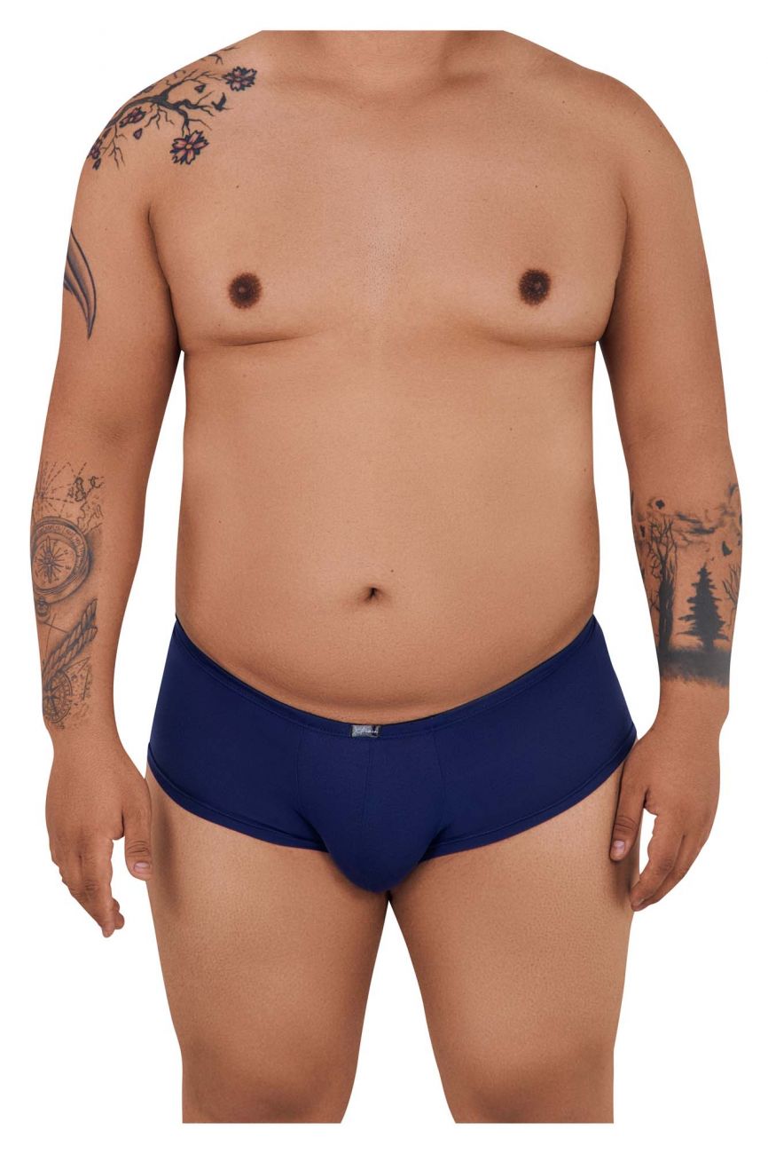 Xtremen 91103X Microfiber Trunks Dark Blue Plus Sizes