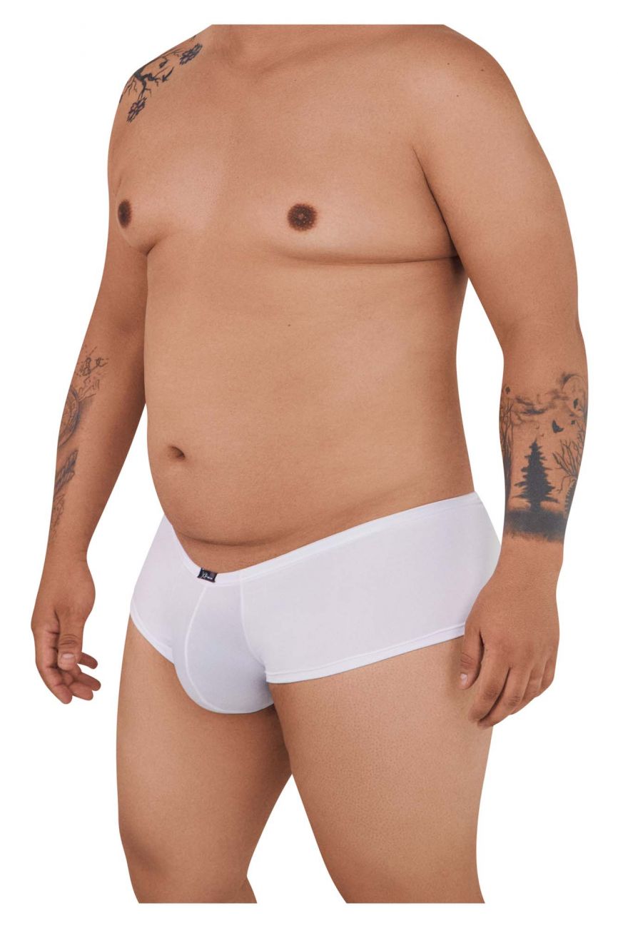 Xtremen 91103X Microfiber Trunks White Plus Sizes