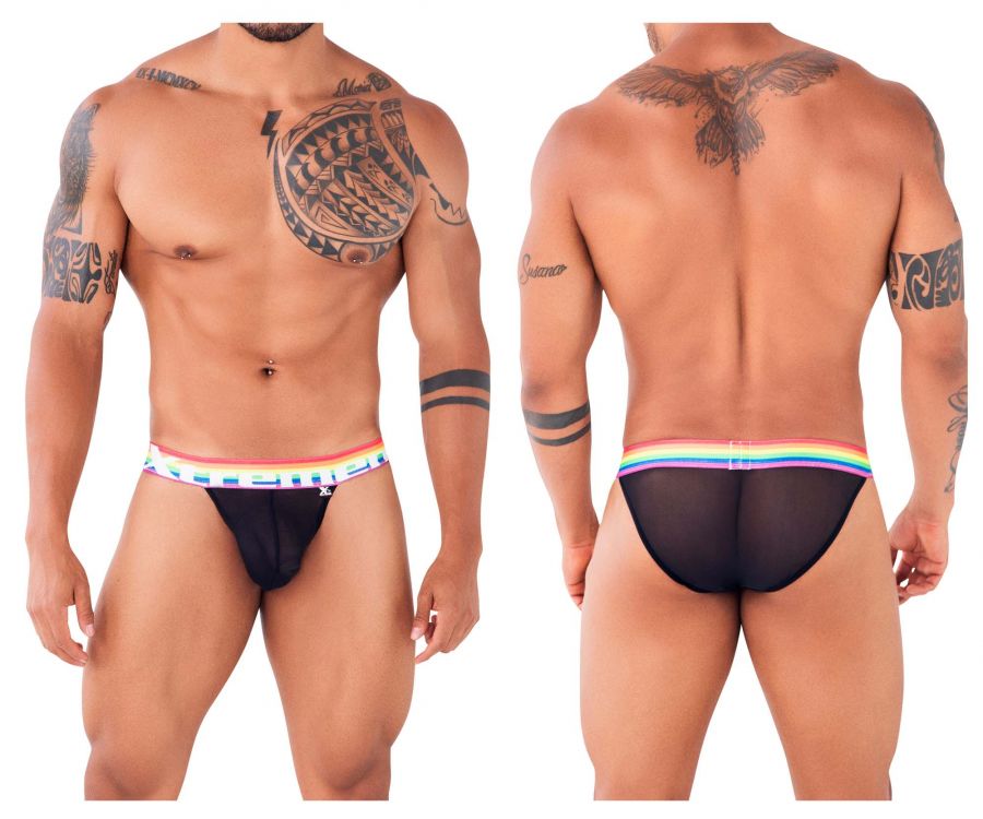 Xtremen 91104 Pride Mesh Bikini Black