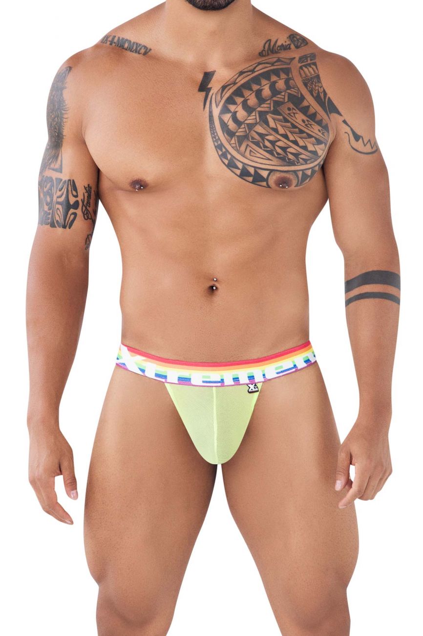 Xtremen 91104 Pride Mesh Bikini Neon Green