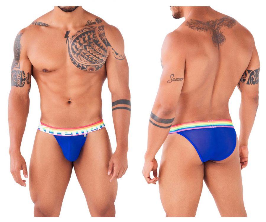 Xtremen 91104 Pride Mesh Bikini Neon Royal