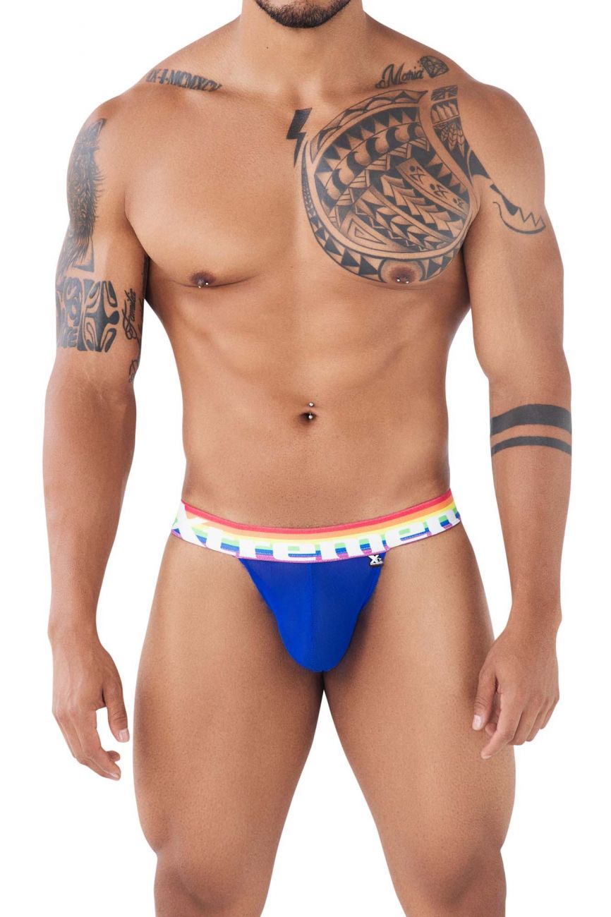 Xtremen 91104 Pride Mesh Bikini Neon Royal